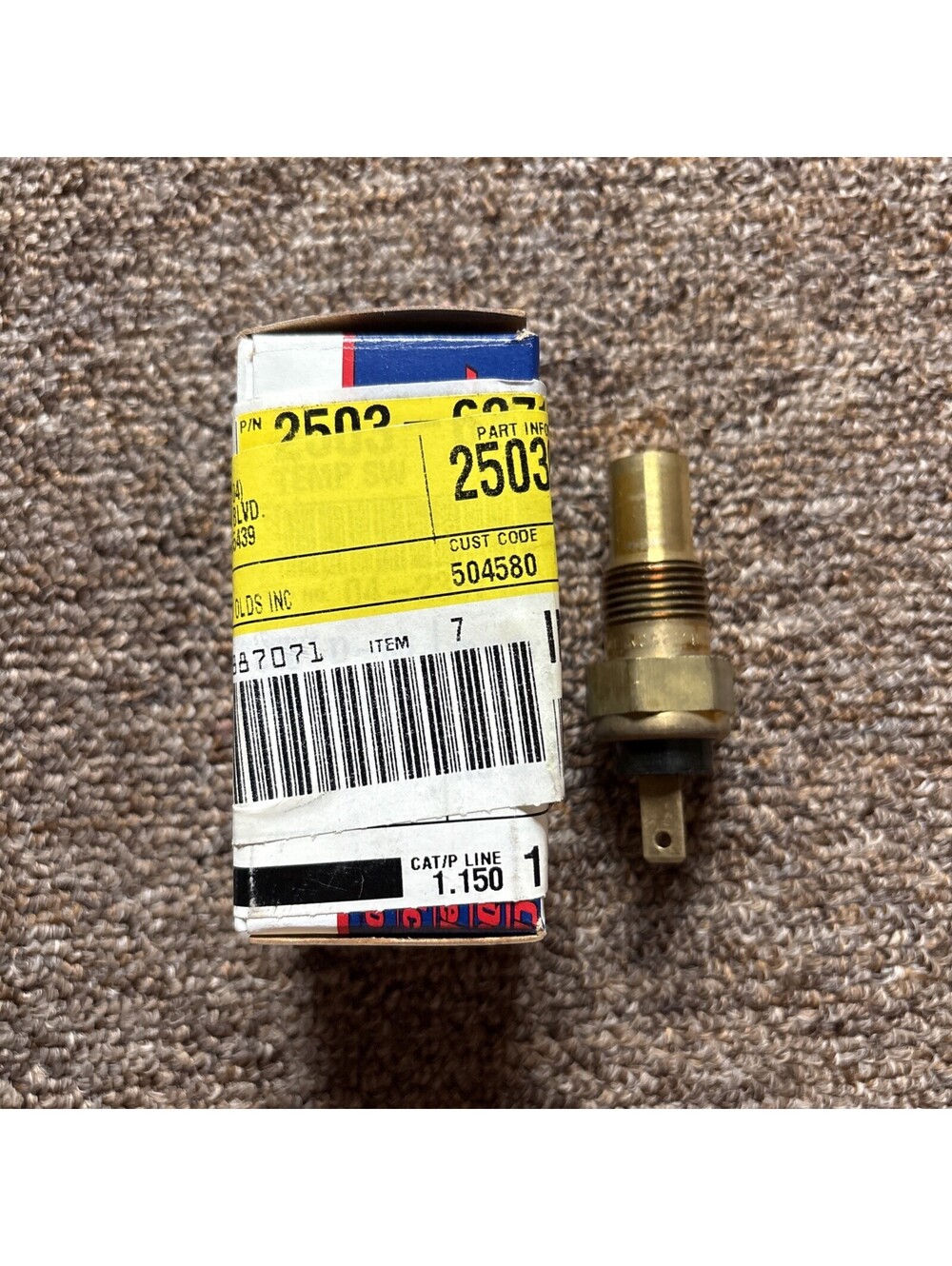 NOS GM / Delco 25036371 Thermo Temp Switch D1896